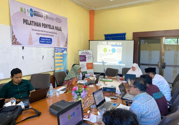 Peserta Pelatihan Sertifikasi Halal